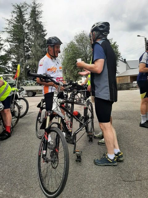 Randonnée tandem à Marbehan