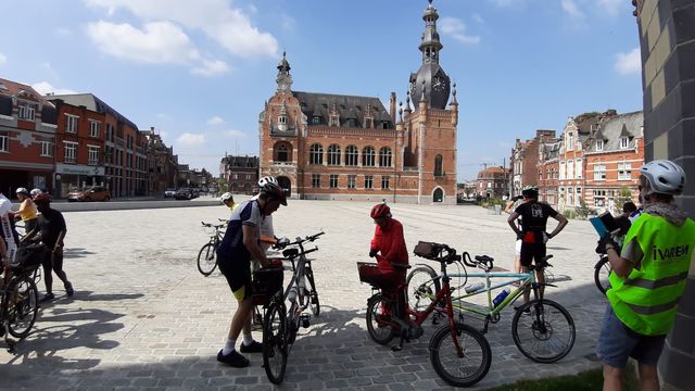 Randonnée tandem à Mesen