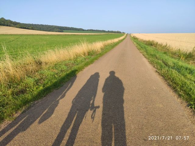 Randonnée tandem à Mesen