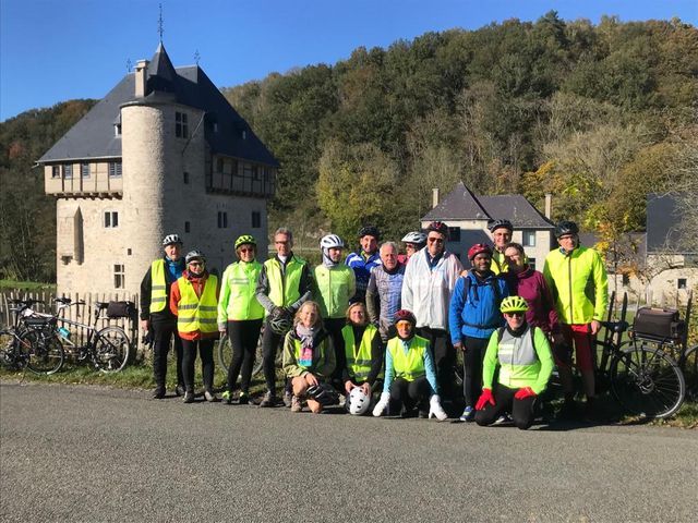 Randonnée tandem à Lustin