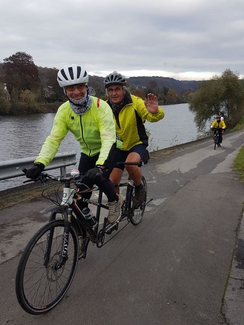 Randonnée tandem à Flawinne