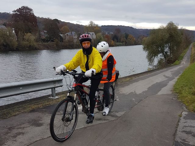 Randonnée tandem à Flawinne