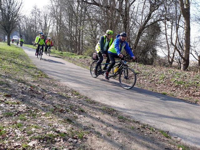 Randonnée tandem à Flawinne