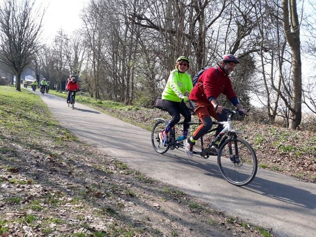 Randonnée tandem à Flawinne