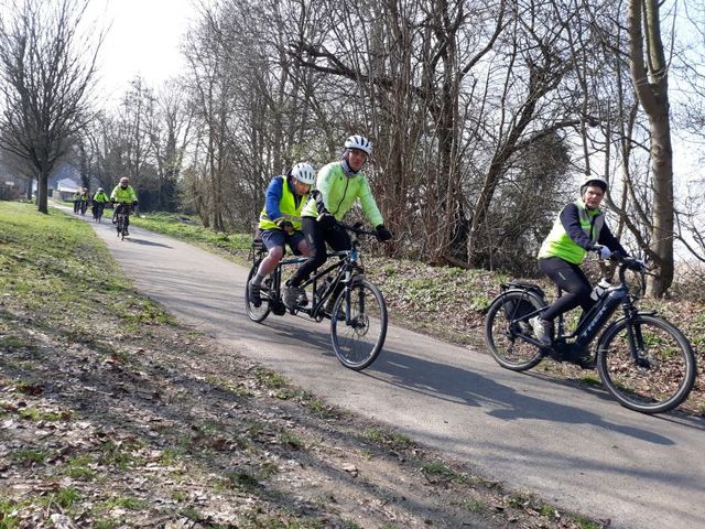 Randonnée tandem à Flawinne