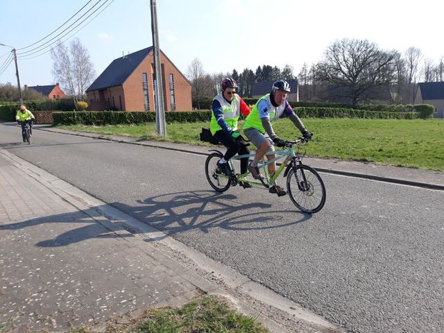 Randonnée tandem à Flawinne