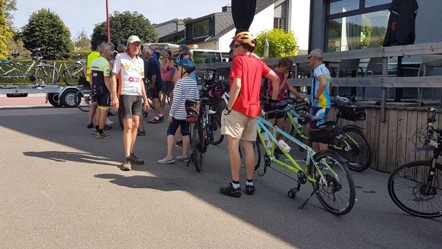 Randonnée tandem à St-Vith