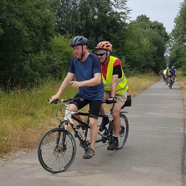 Randonnée tandem à St-Vith