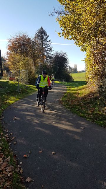 Randonnée tandem à Flawinne