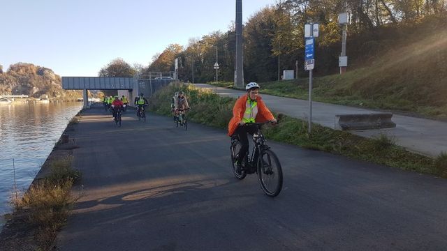 Randonnée tandem à Flawinne