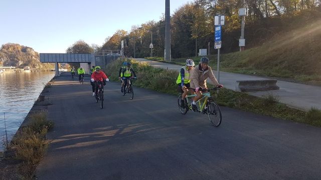 Randonnée tandem à Flawinne