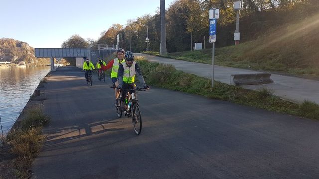 Randonnée tandem à Flawinne