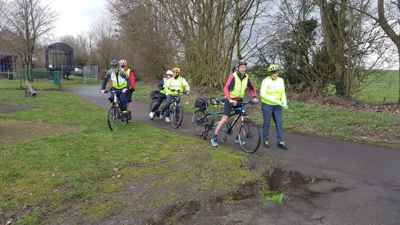 Randonnée tandem à Flawinne