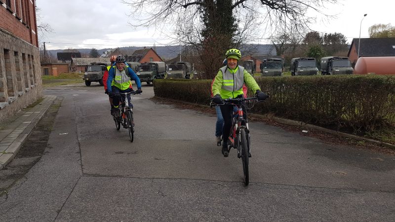 Randonnée tandem à Flawinne