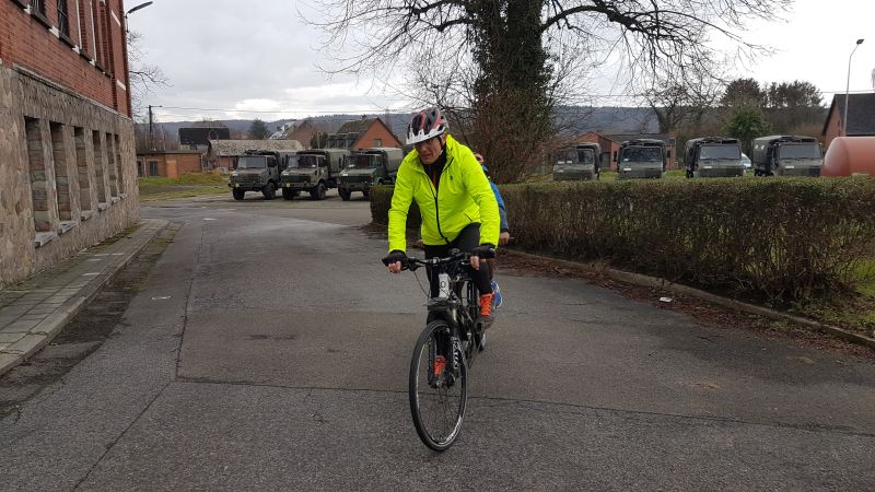 Randonnée tandem à Flawinne