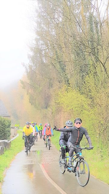 Randonnée tandem à Huy