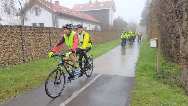 Randonnée tandem à Huy