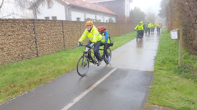 Randonnée tandem à Huy