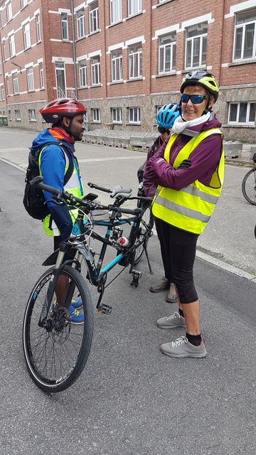 Randonnée tandem à Flawinne