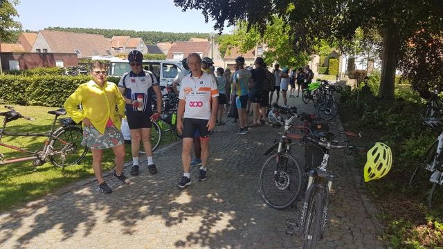 Randonnée tandem à Maldegem