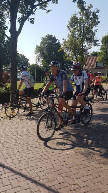 Randonnée tandem à Maldegem